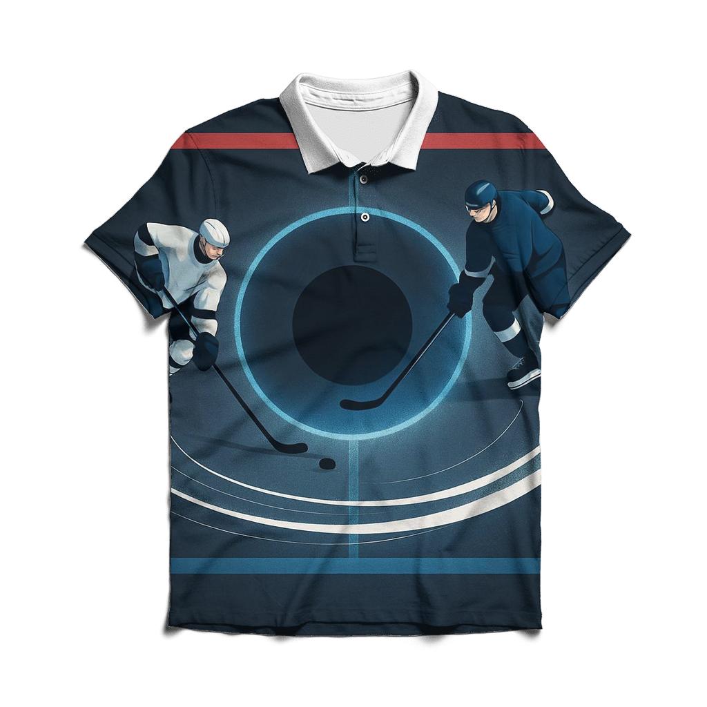Polar Ice Hockey Eclipse personalized polo shirts