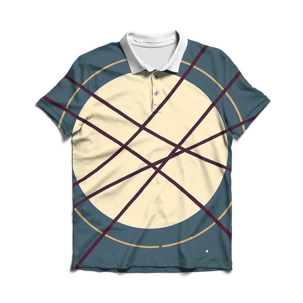Transit Shadow Chord Map designer slim fit polos
