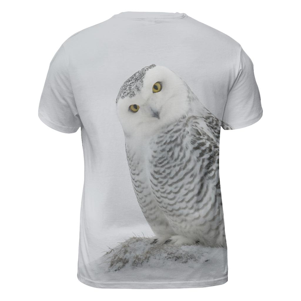 Frostline Listener Snowy Owl custom all-over print shirts