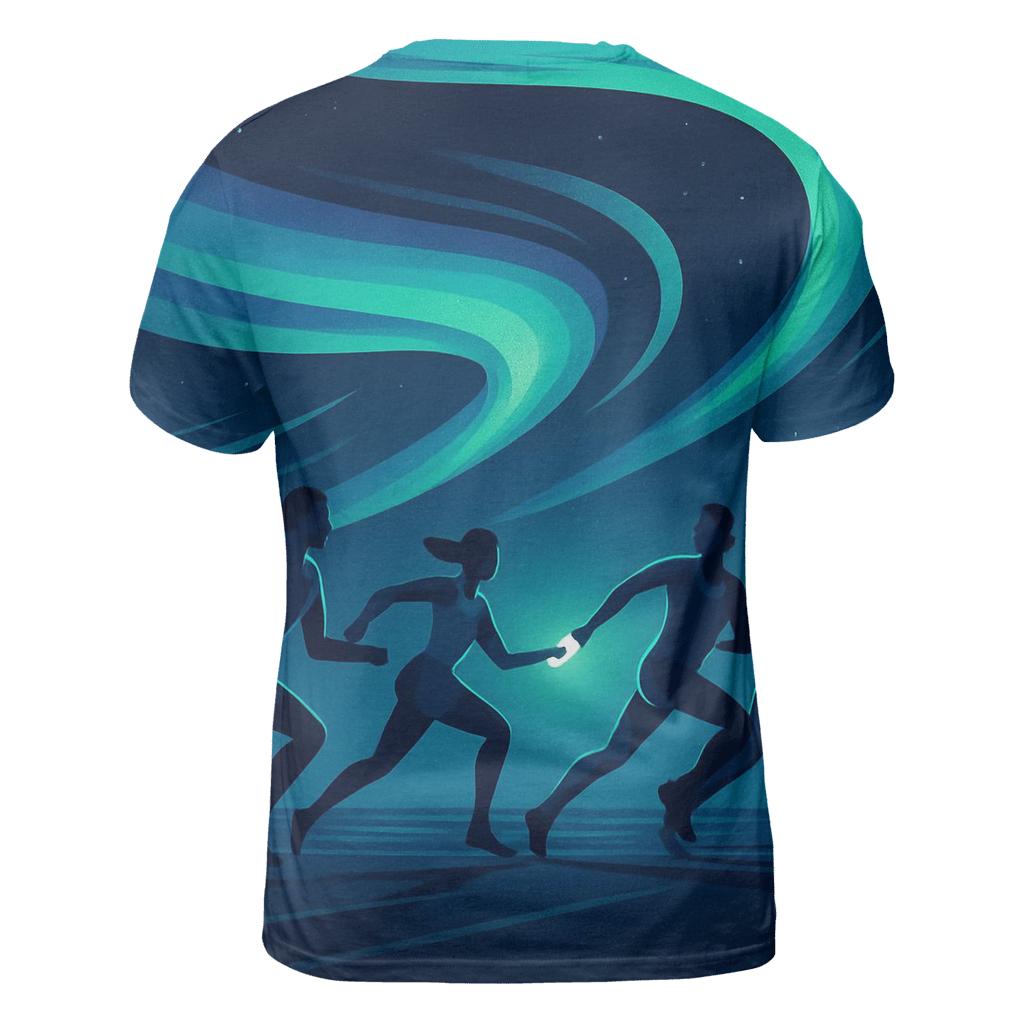 Aurora Sprint Relay custom all-over print shirts