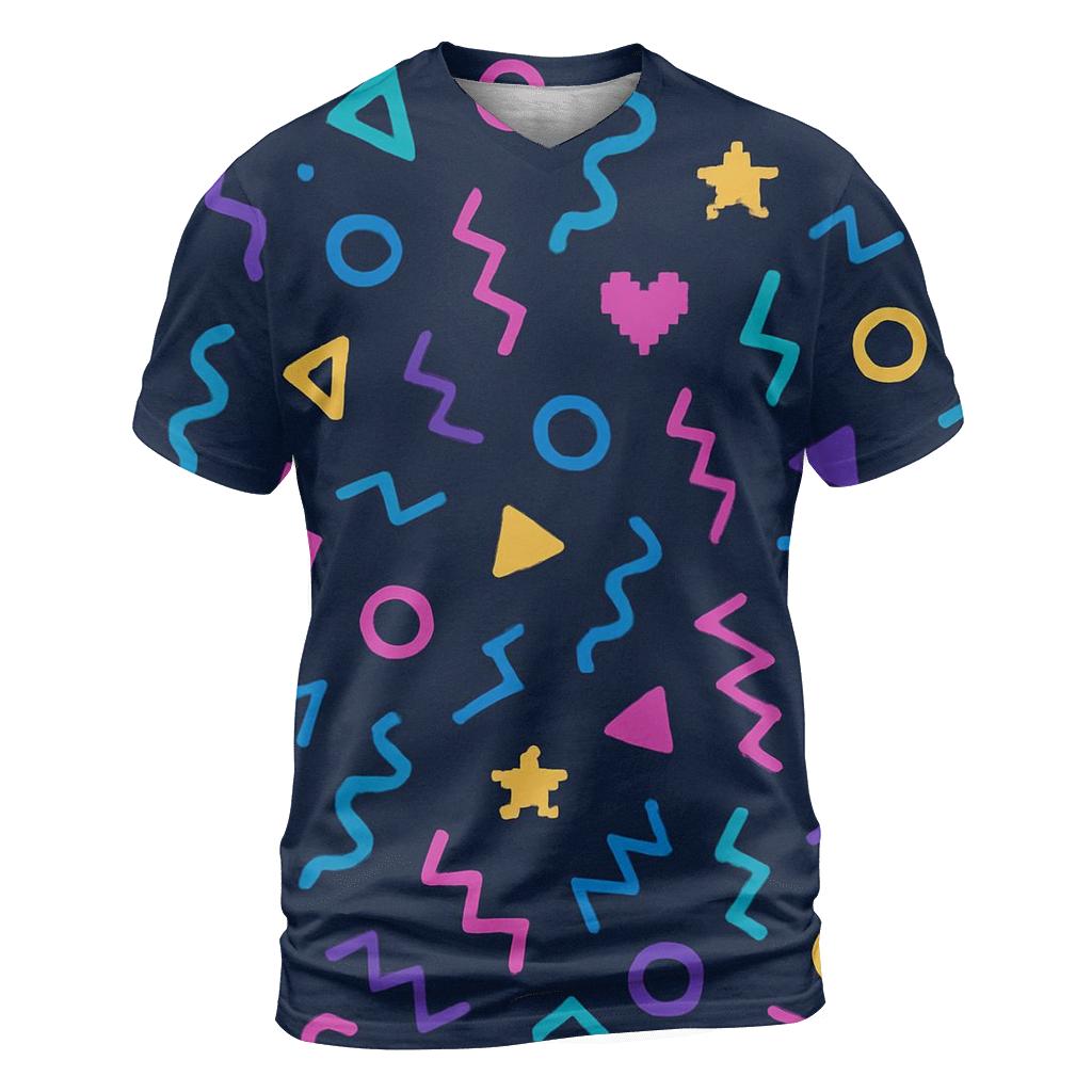 Arcade Carpet Confetti unique graphic print tees