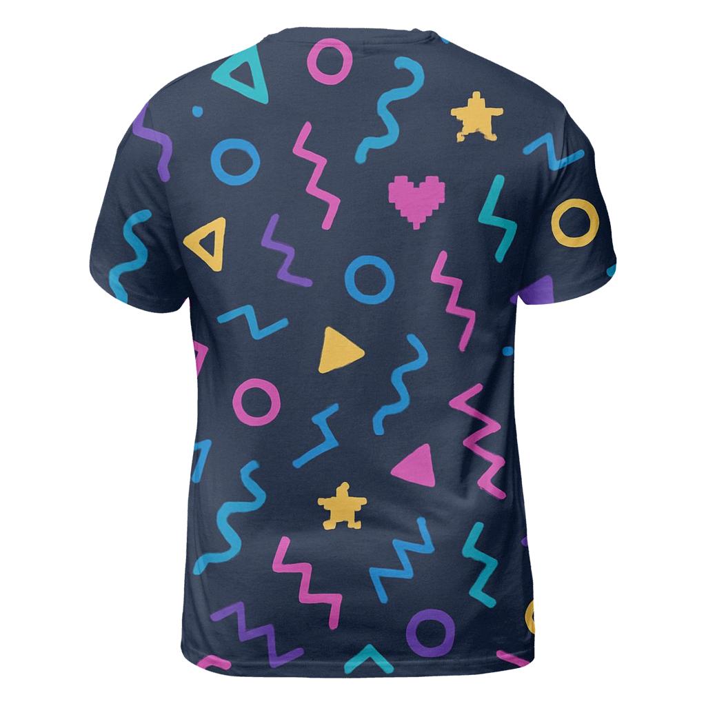 Arcade Carpet Confetti unique graphic print tees