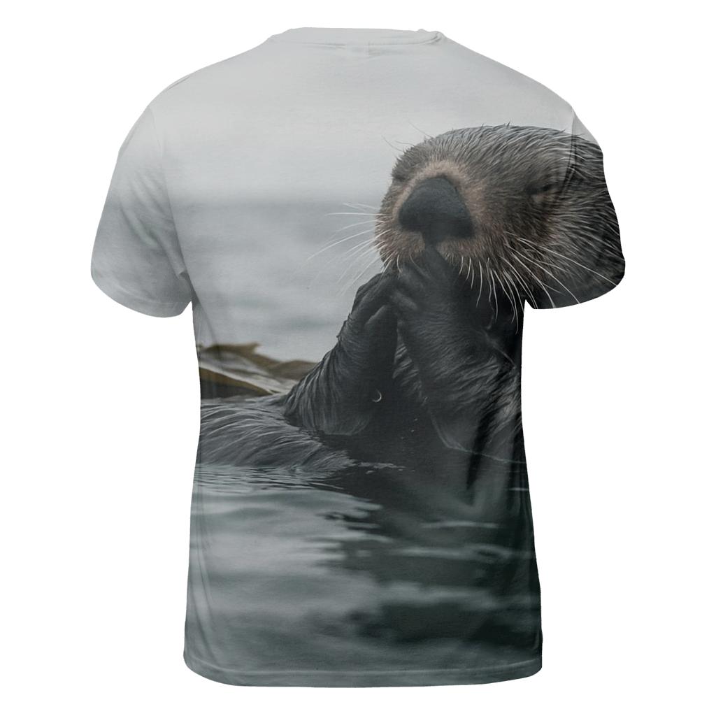 Kelp Edge Patrol Sea Otter custom all-over print shirts