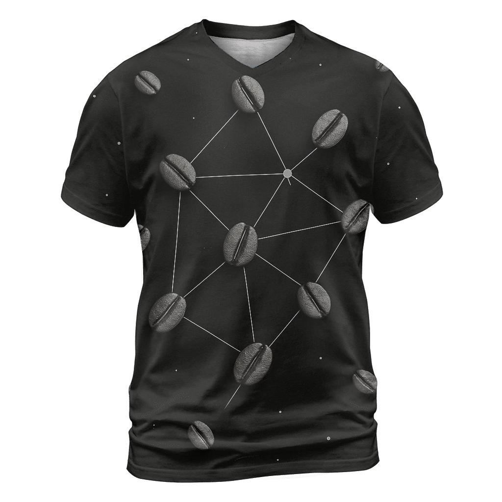 Bean Constellation Grid personalized full print shirts