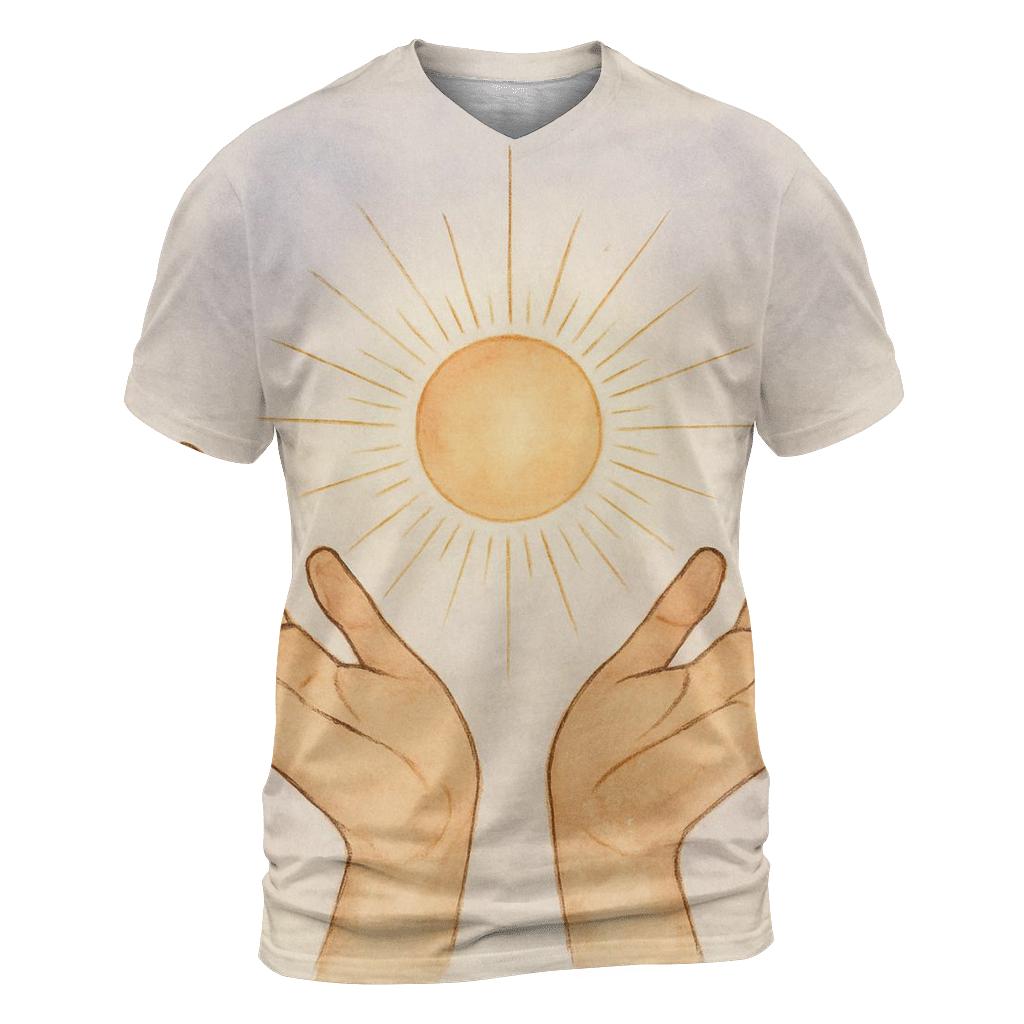 Hands Of Dawn Offering statement graphic shirts