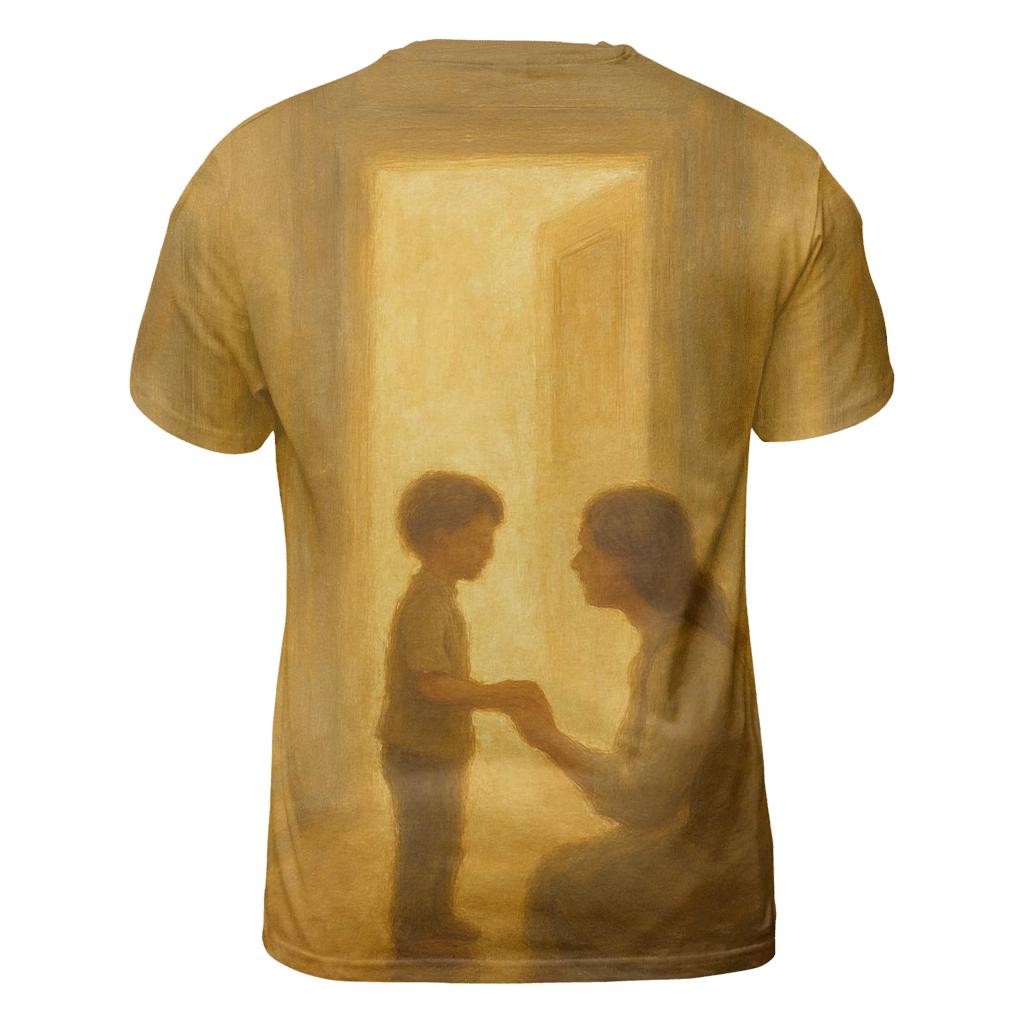 The Heart That Waits At Every Doorway artistic all-over print tops