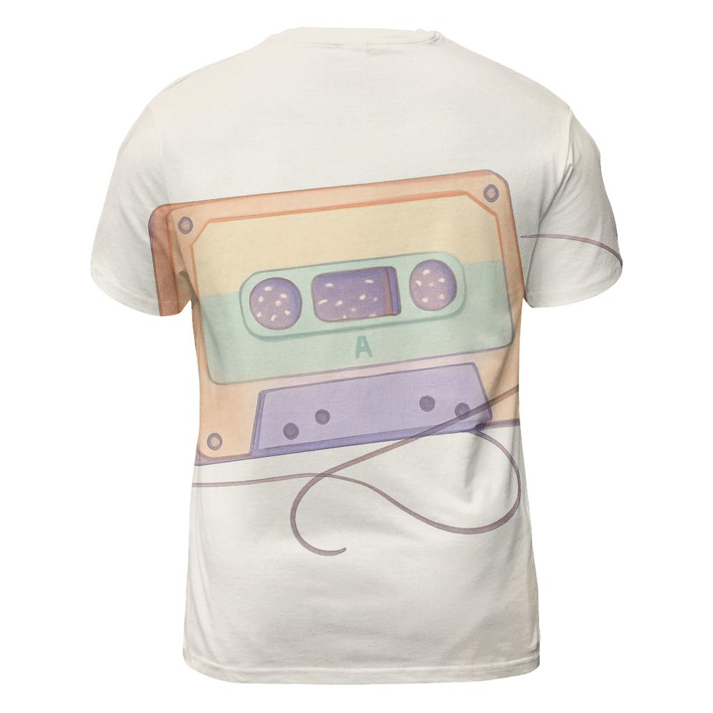 Pastel Cassette Constellation custom all-over print shirts