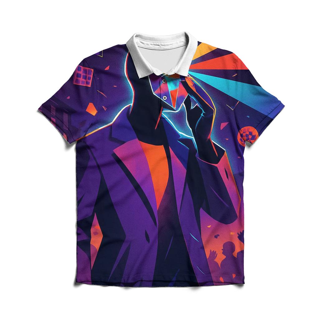 Prism Mask Parade personalized polo shirts