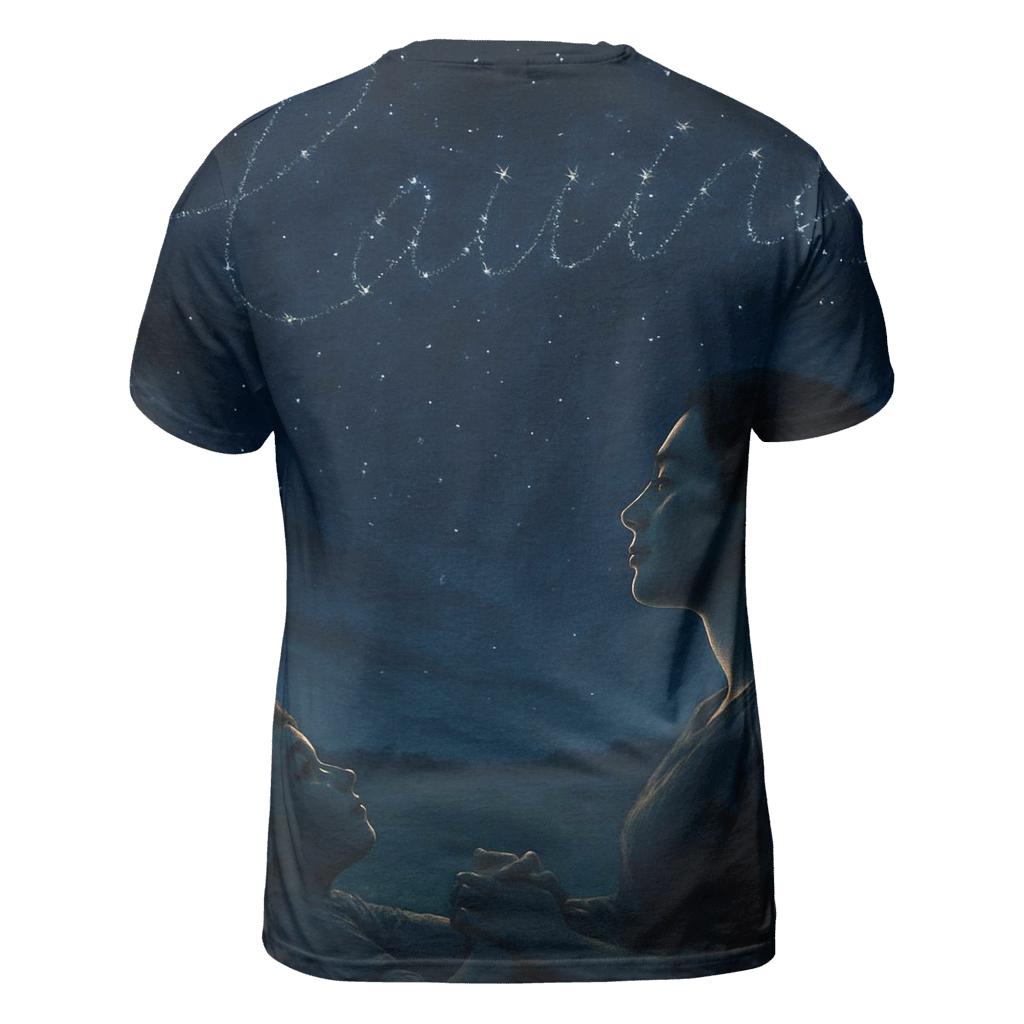 A Mother’s Name Written In Starlight vibrant all-over design tees