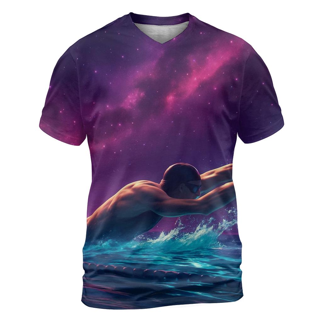Nebula Swim Freestyle personalized full print shirts