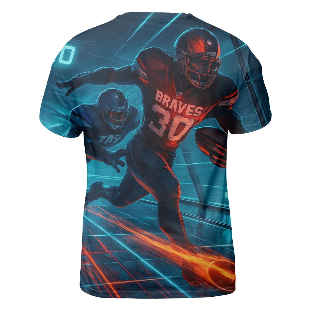 Skybridge Tackle Above The City designer pattern shirts