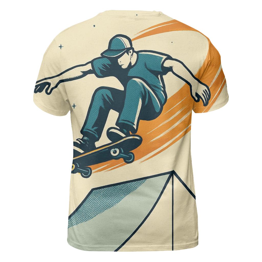 Meteor Trail Skateboarding personalized full print shirts