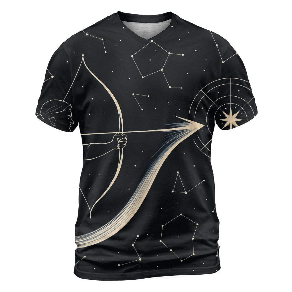 Comet Arc Archery creative print fashion shirts
