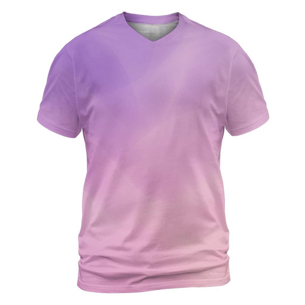 Orchid Nebula Veil Gradient personalized full print shirts