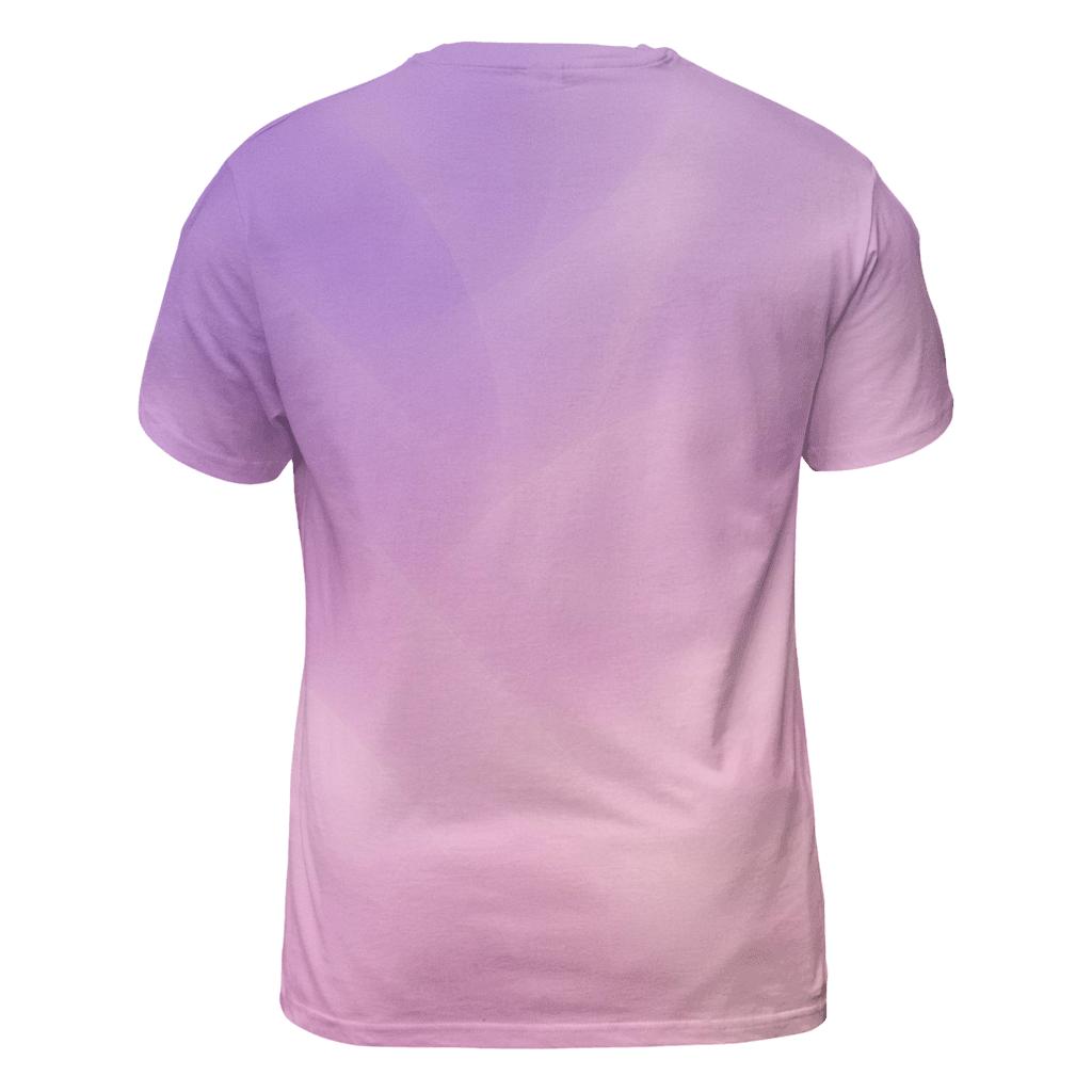 Orchid Nebula Veil Gradient personalized full print shirts