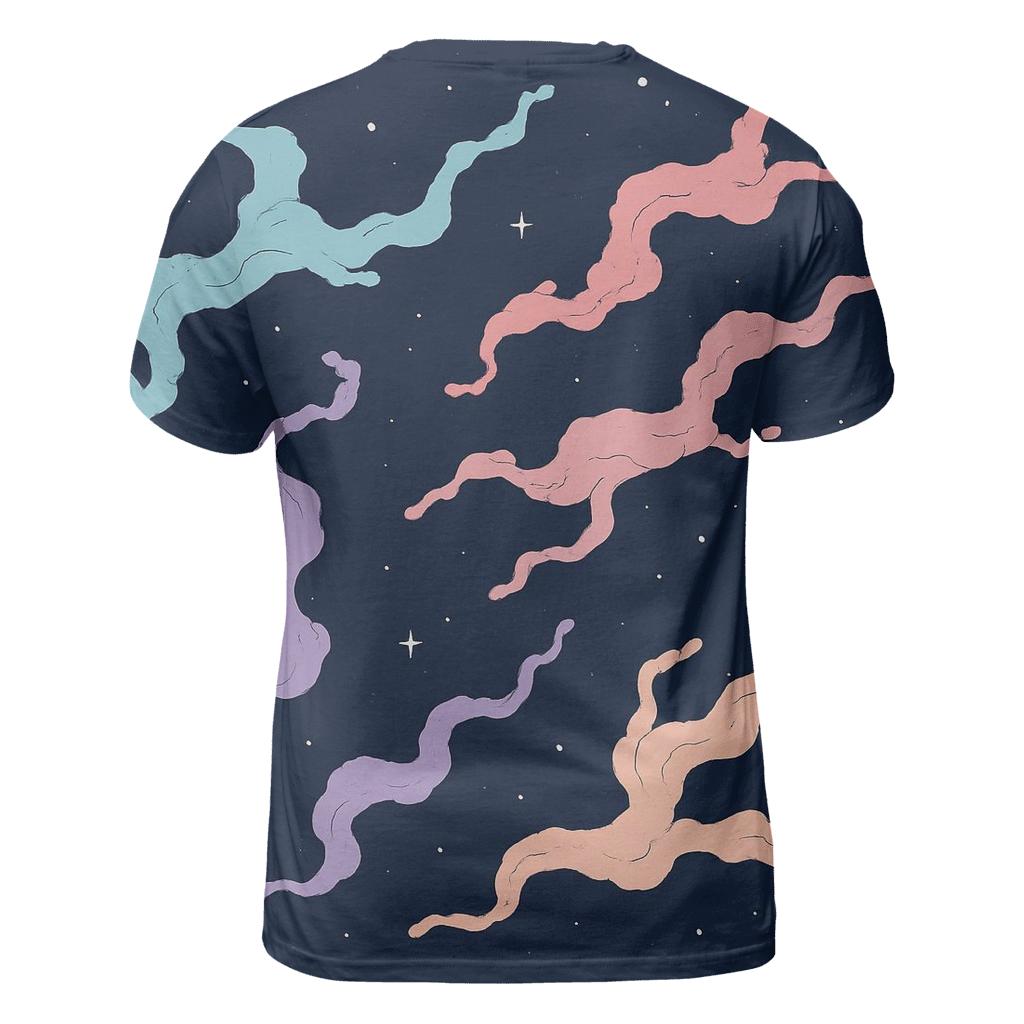 Nebula Filament Bouquet Scatter custom all-over print shirts