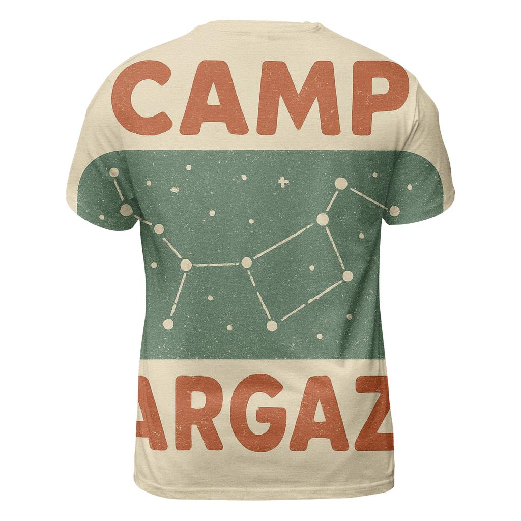 Retro Summer Camp Star Map Banner personalized full print shirts