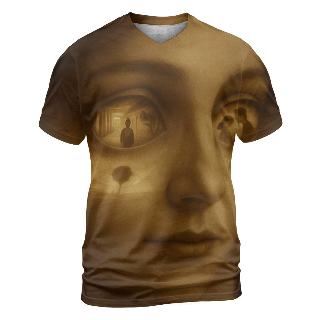 A Map Drawn From Her Eyes personalized full print shirts