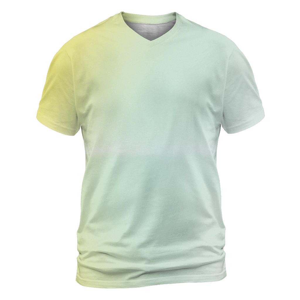 Citrus Ice Sheen Gradient designer pattern shirts