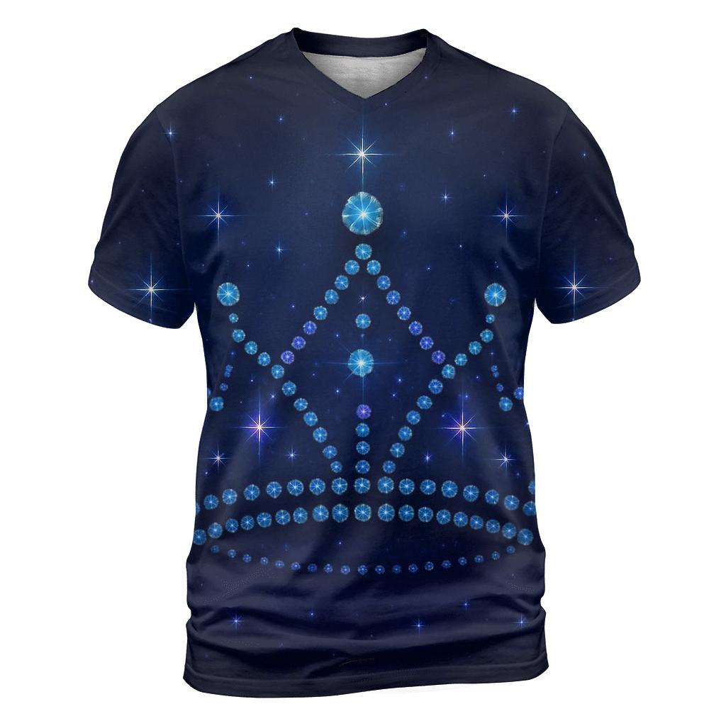 Midnight Crown Constellation designer pattern shirts