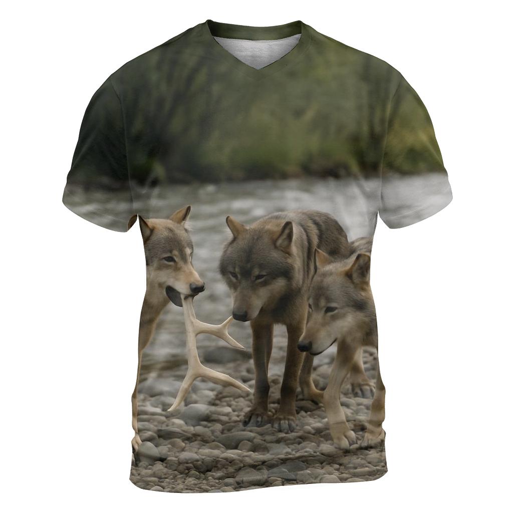 River Gravel Bar Rendezvous designer pattern shirts