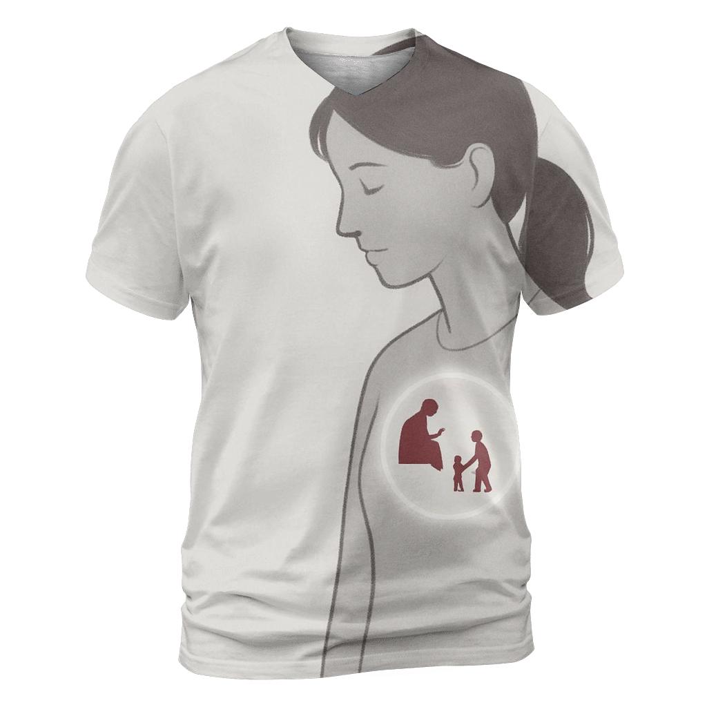 The Quiet Medal No One Sees vibrant all-over design tees
