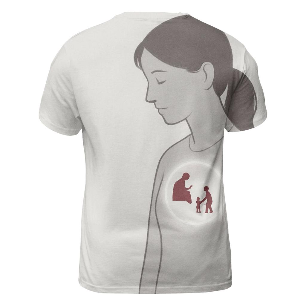 The Quiet Medal No One Sees vibrant all-over design tees