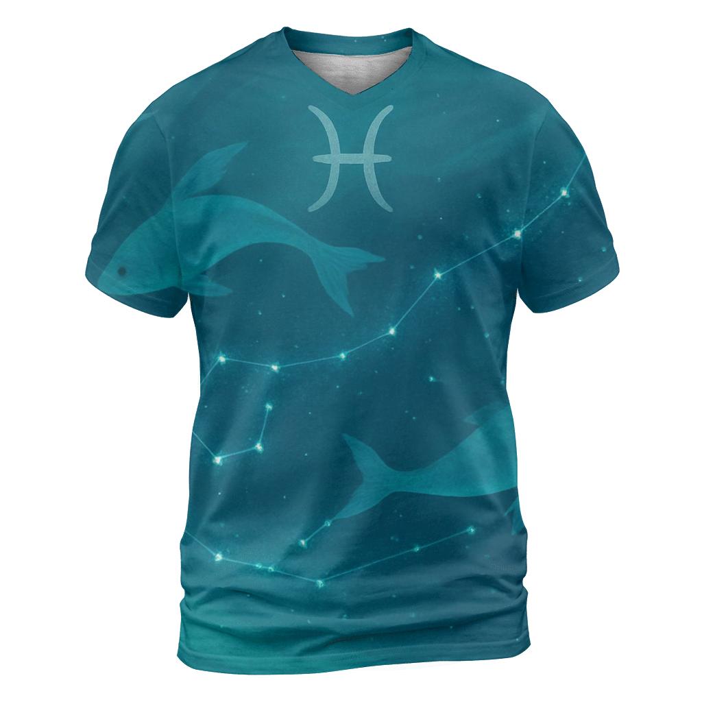 Pisces Dream Current Constellation Weave personalized full print shirts