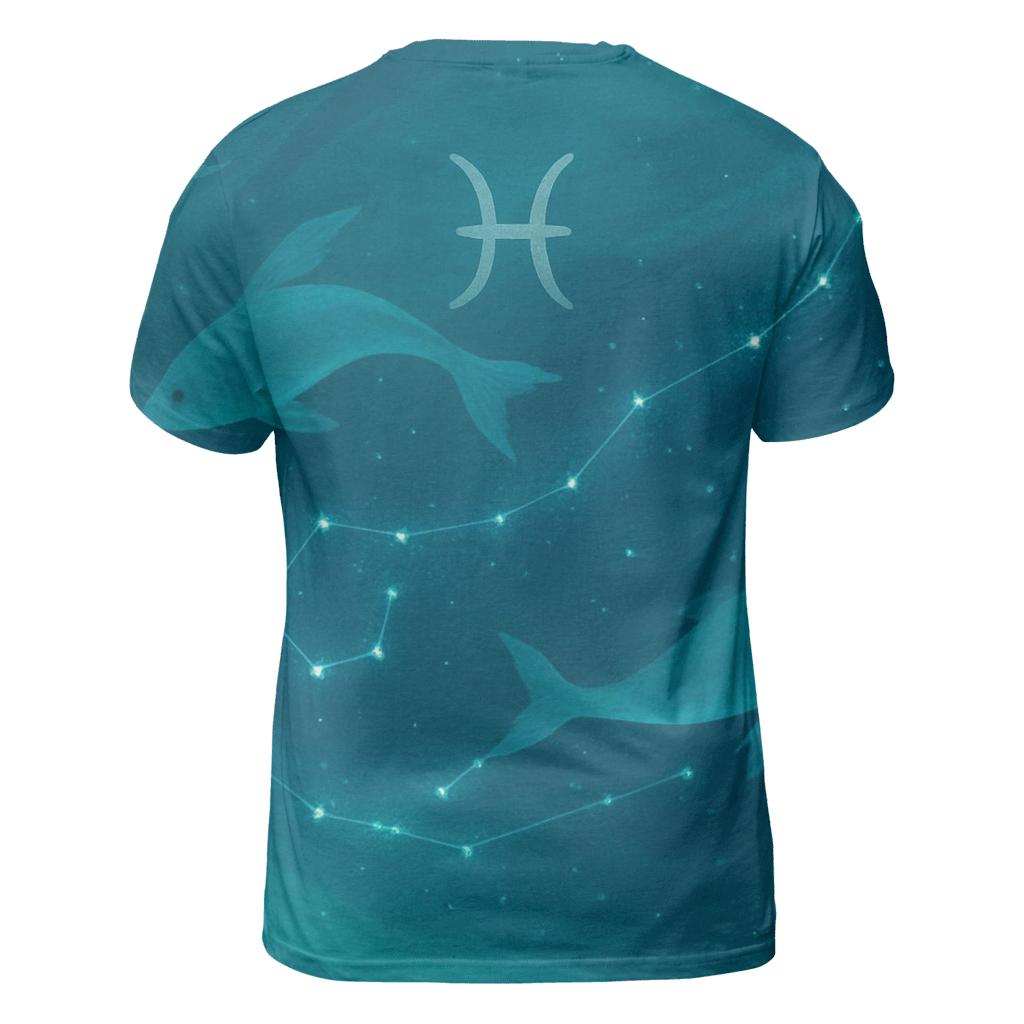 Pisces Dream Current Constellation Weave personalized full print shirts