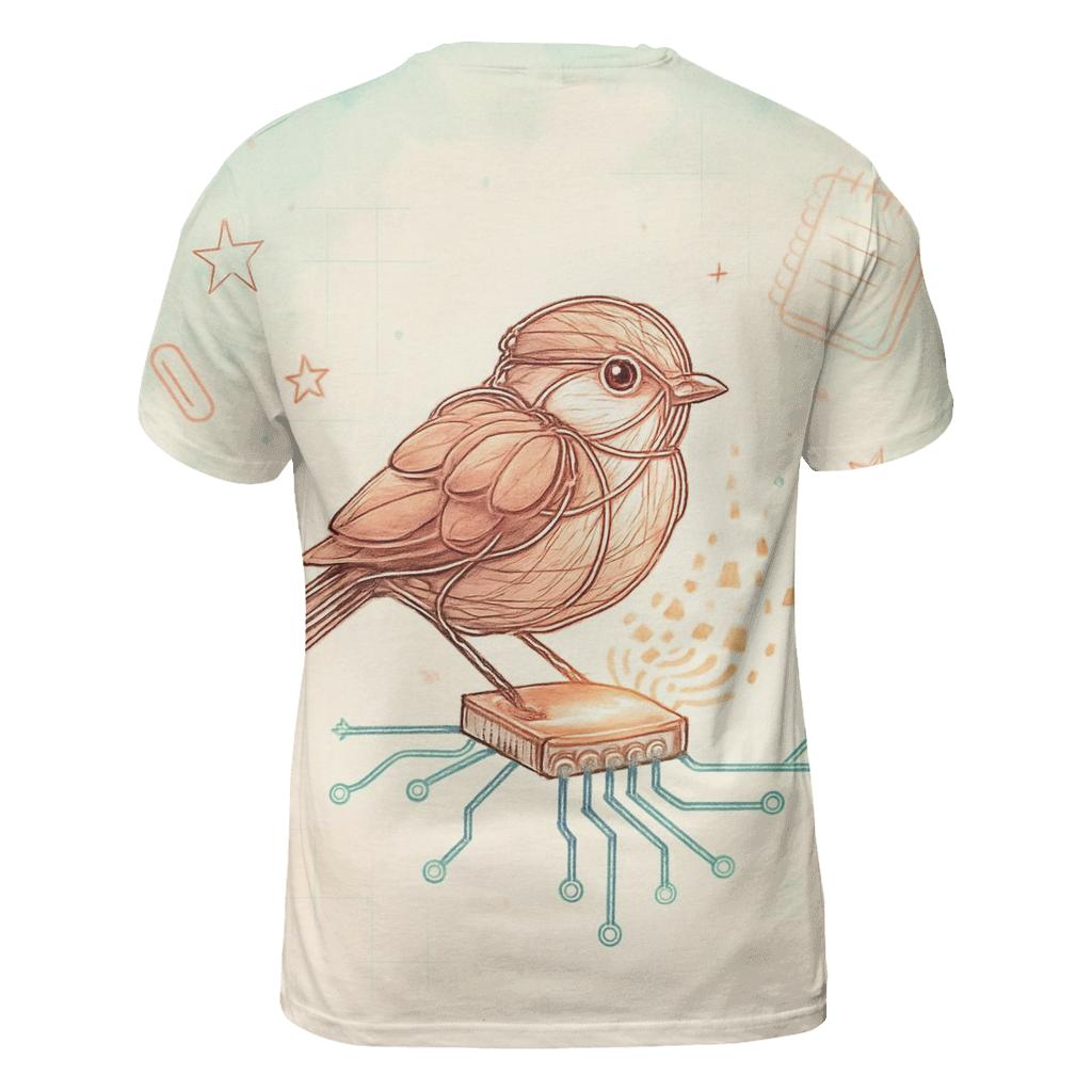 Circuit Sparrow Daydream trendy printed shirt styles