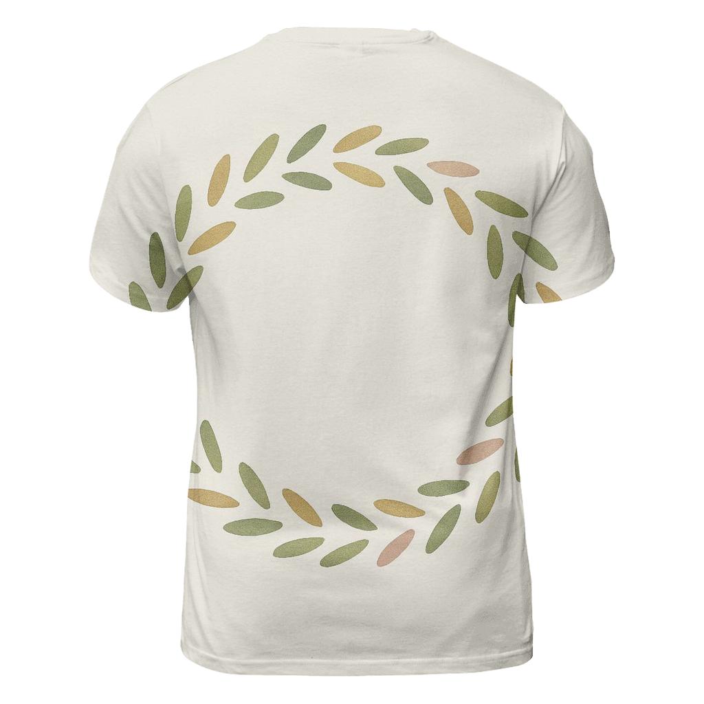Circle Of Quiet Gratitude statement graphic shirts