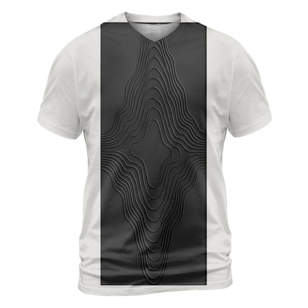 Minimal Soundwave Monolith trendy printed shirt styles
