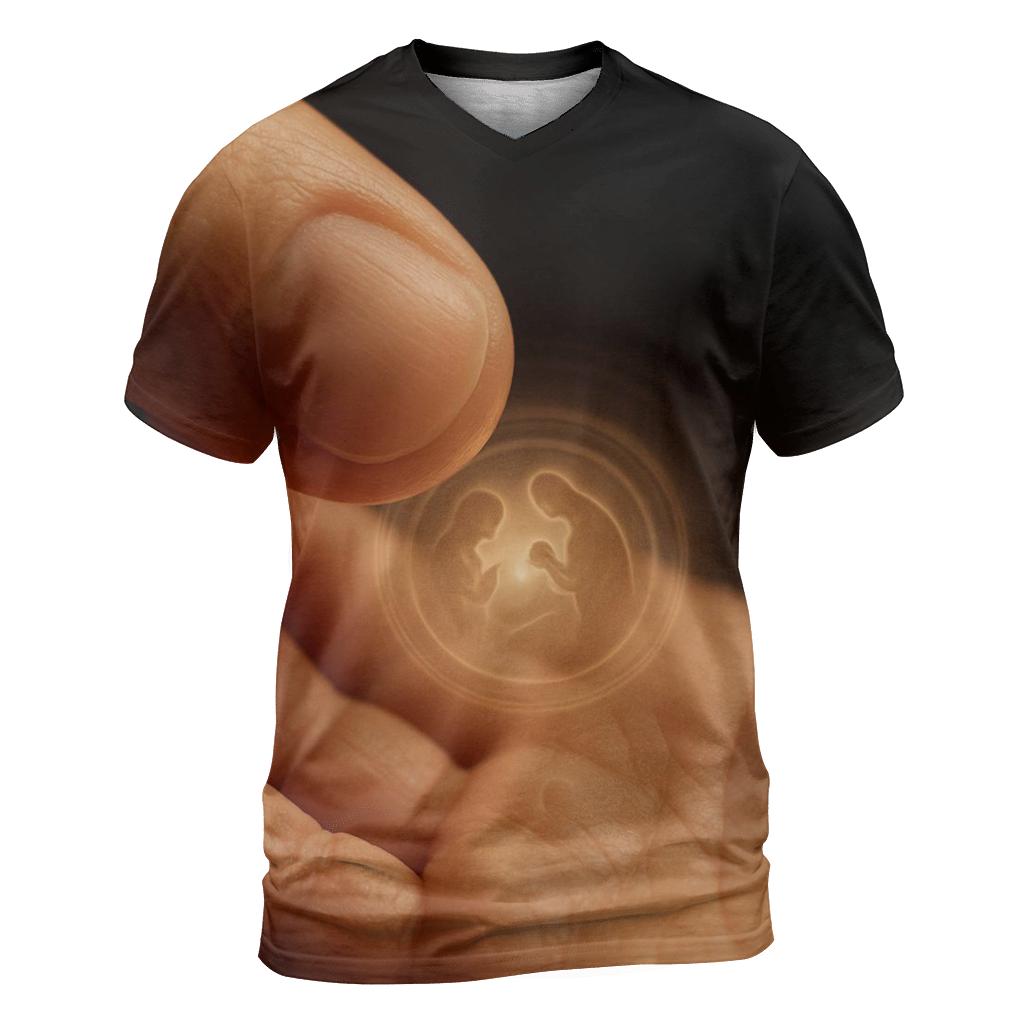 The Promise Kept In A Single Touch designer pattern shirts