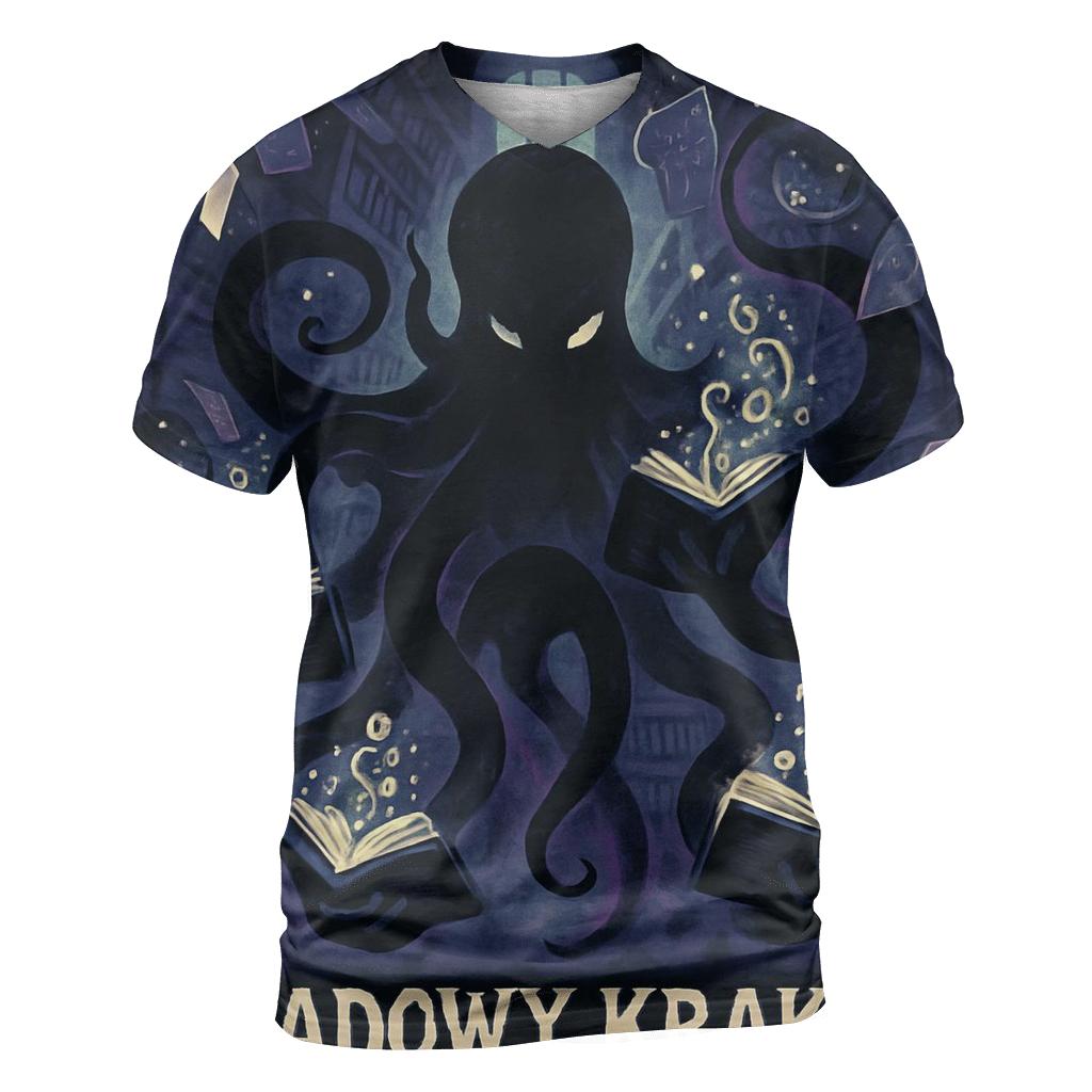 Midnight Library Kraken trendy printed shirt styles