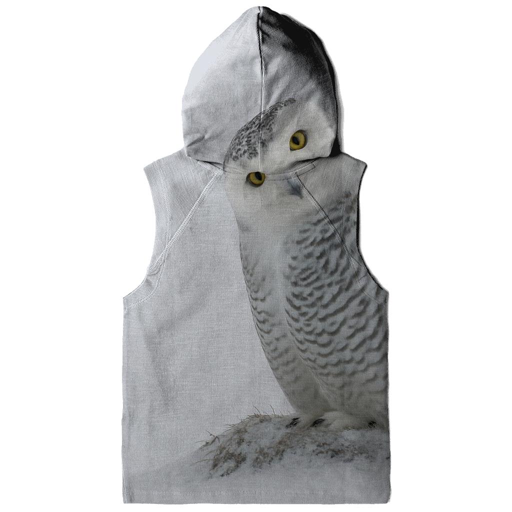 Frostline Listener Snowy Owl lightweight hoodies