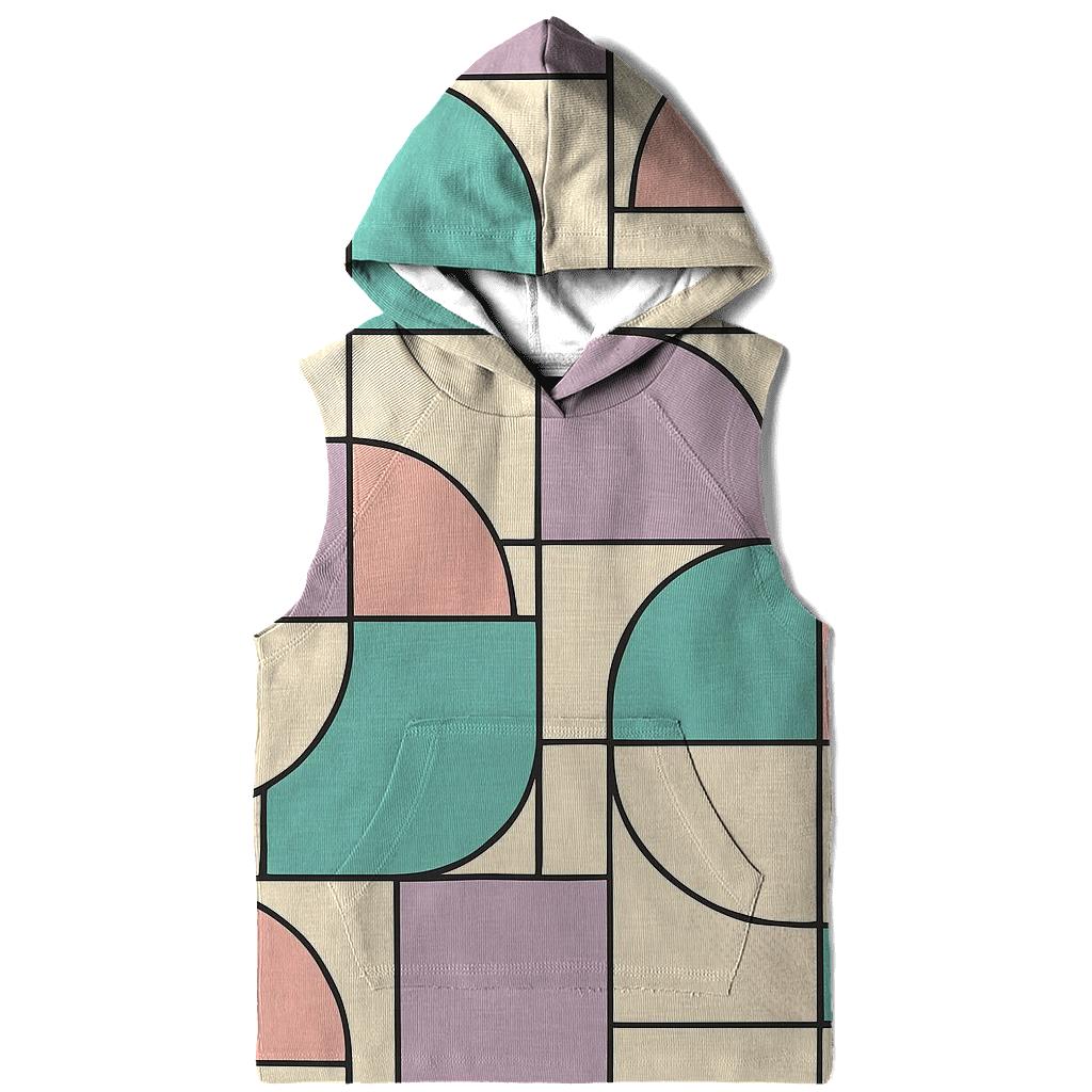 Miami Vice Pastel Blocks printed hoodies