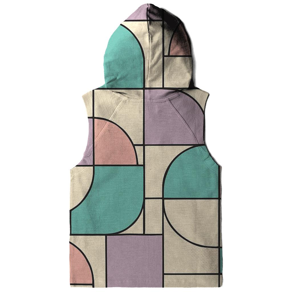 Miami Vice Pastel Blocks printed hoodies