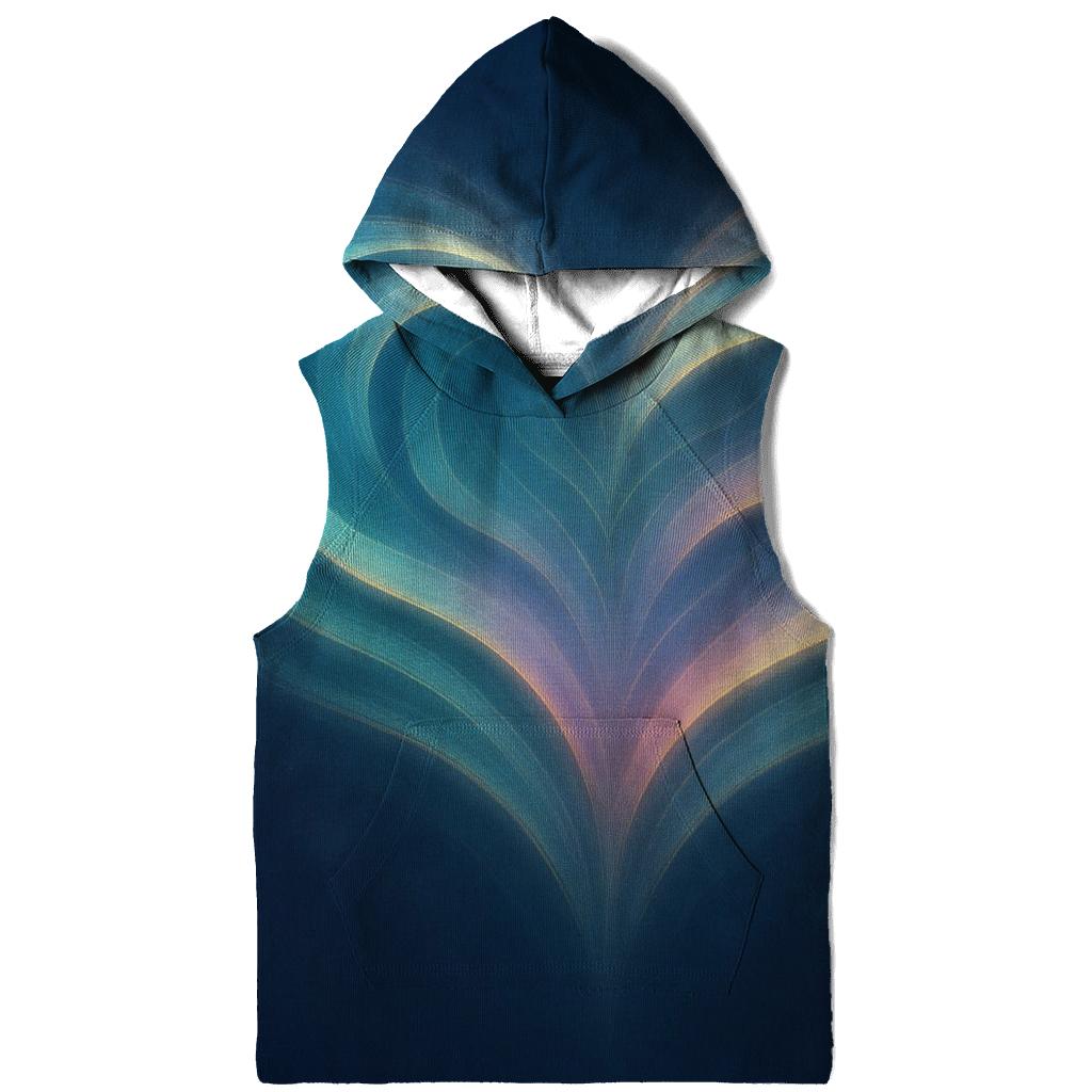 Aurora Heart Resonance heavyweight hoodies