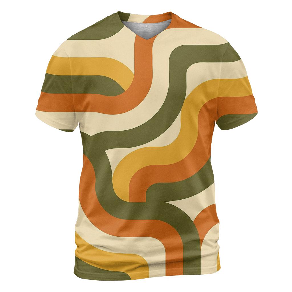 Groove Tube Abstract Waves statement graphic shirts