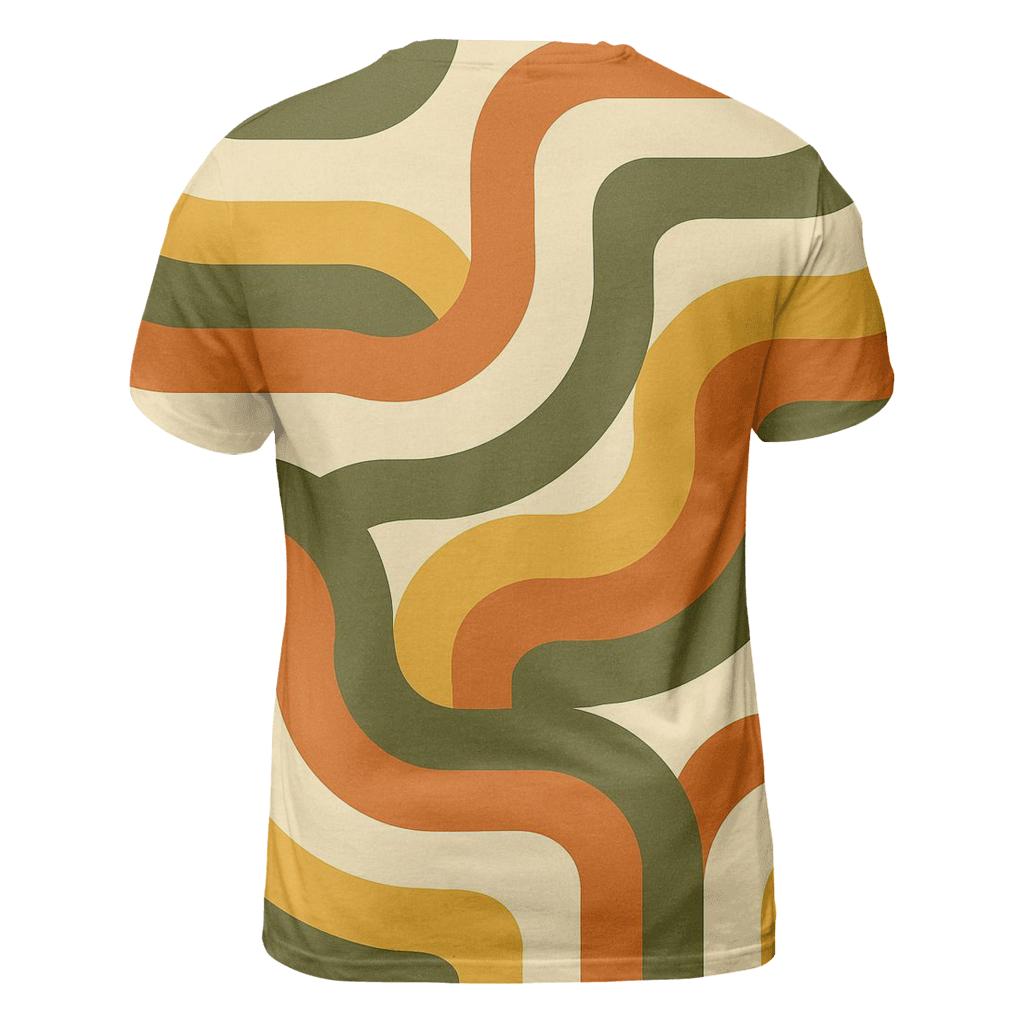 Groove Tube Abstract Waves statement graphic shirts