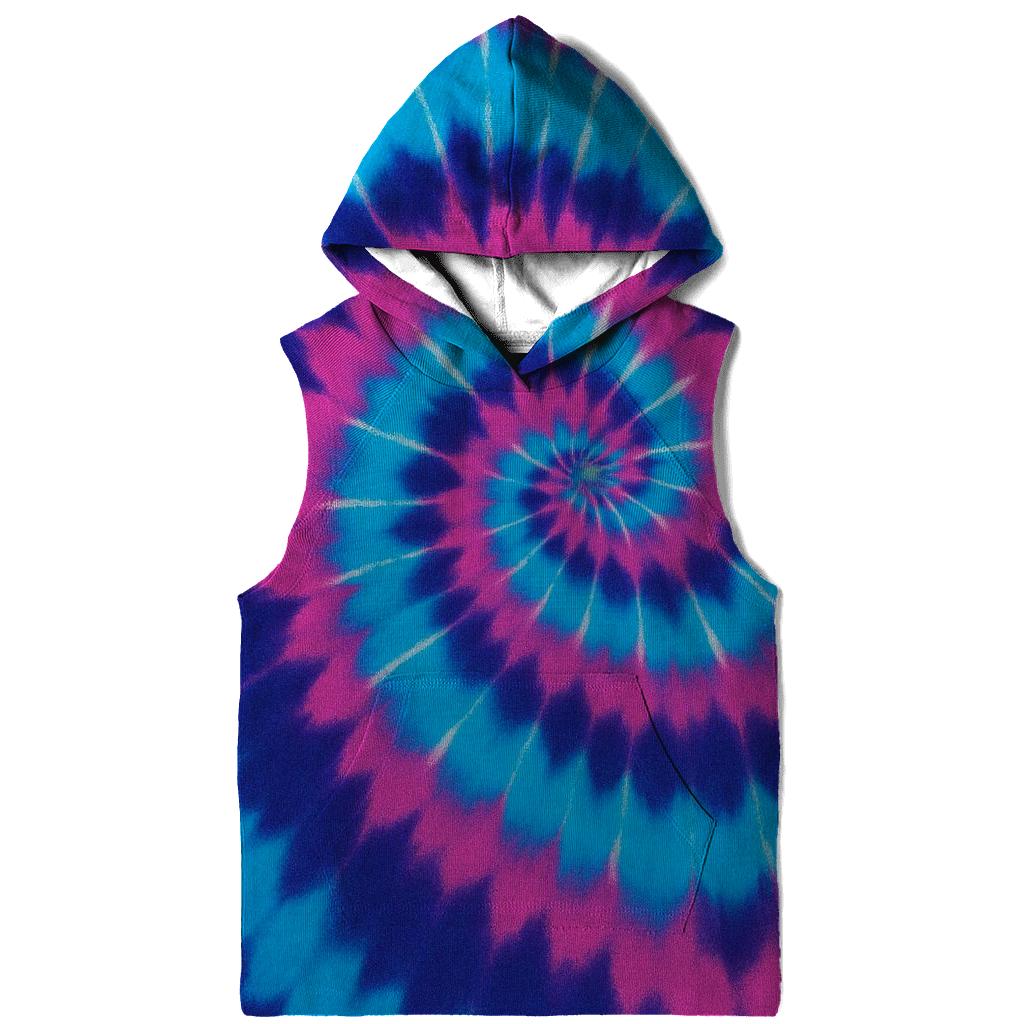 Pulsar Spiral Overdye Vortex graphic hoodies