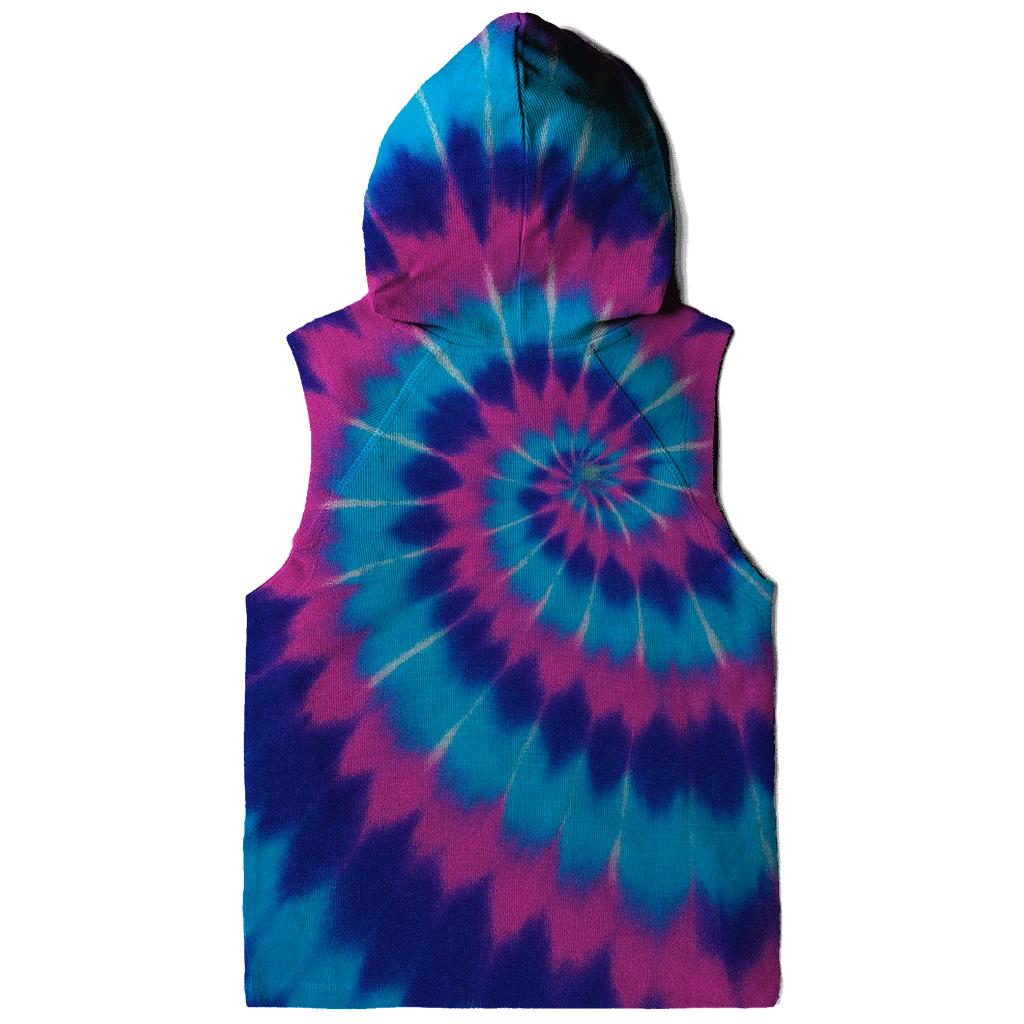 Pulsar Spiral Overdye Vortex graphic hoodies