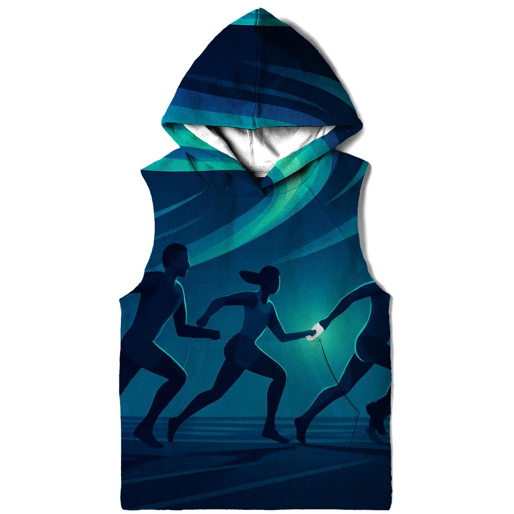 Aurora Sprint Relay graphic hoodies
