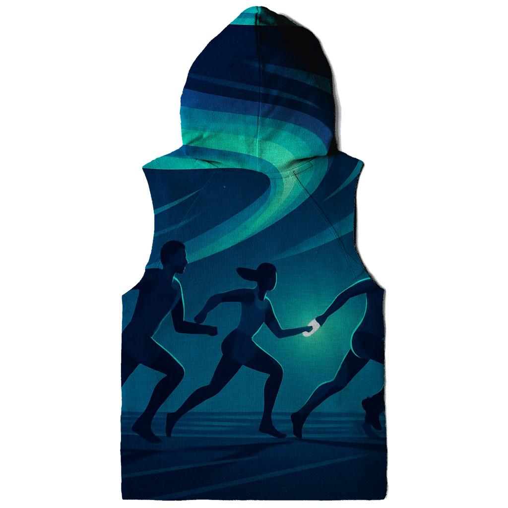 Aurora Sprint Relay graphic hoodies