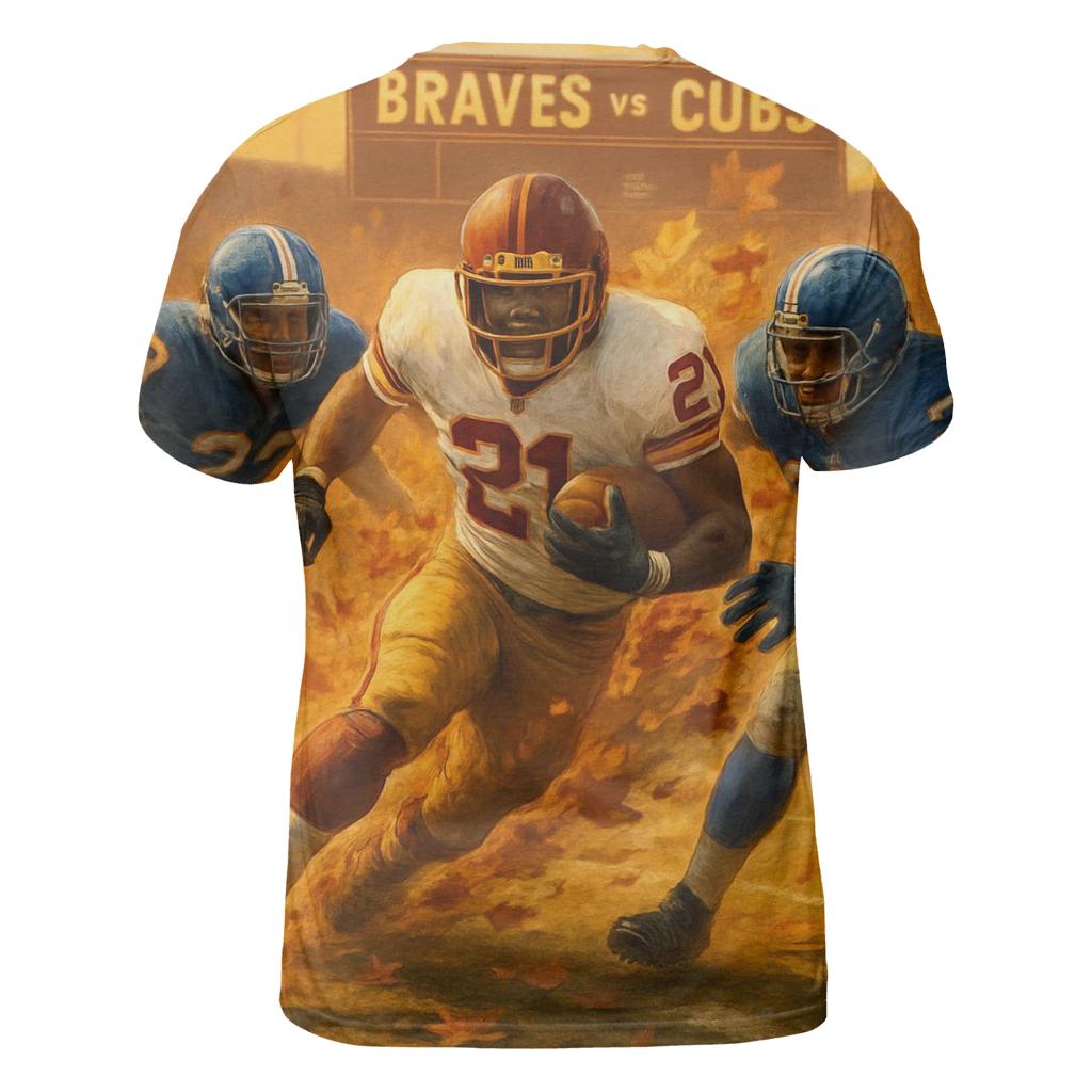 Autumn Leaf Cannon Kickoff Collision personalized full print shirts