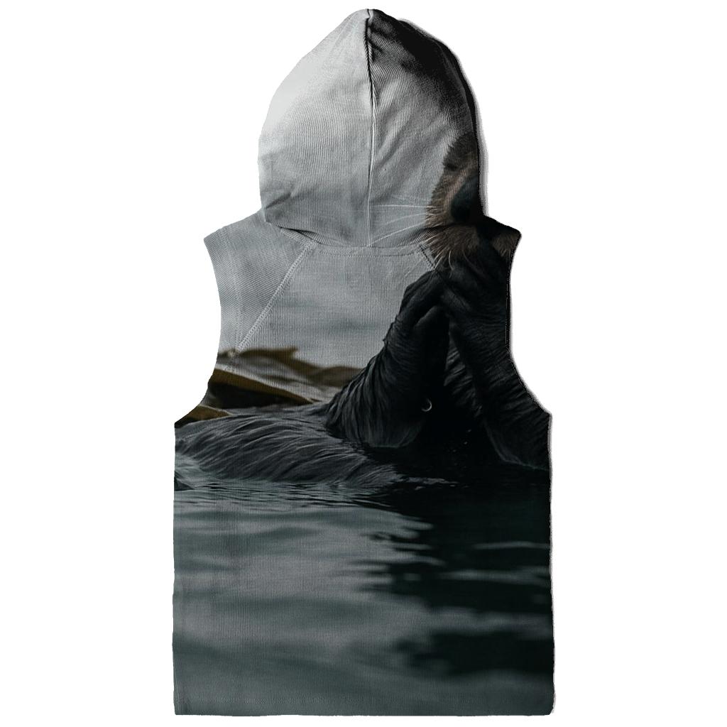 Kelp Edge Patrol Sea Otter premium hoodies