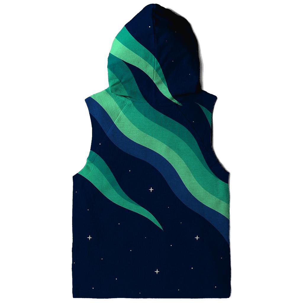 Aurora Curtain Diagonal Ribbons hoodie trends