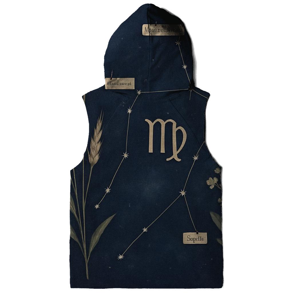 Virgo Wheat Constellation Herbarium hoodie designs