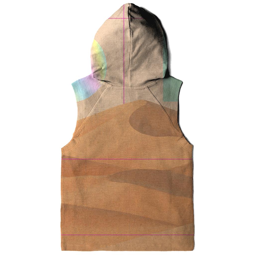 Desert Mirage Hologram Collage pullover hoodies