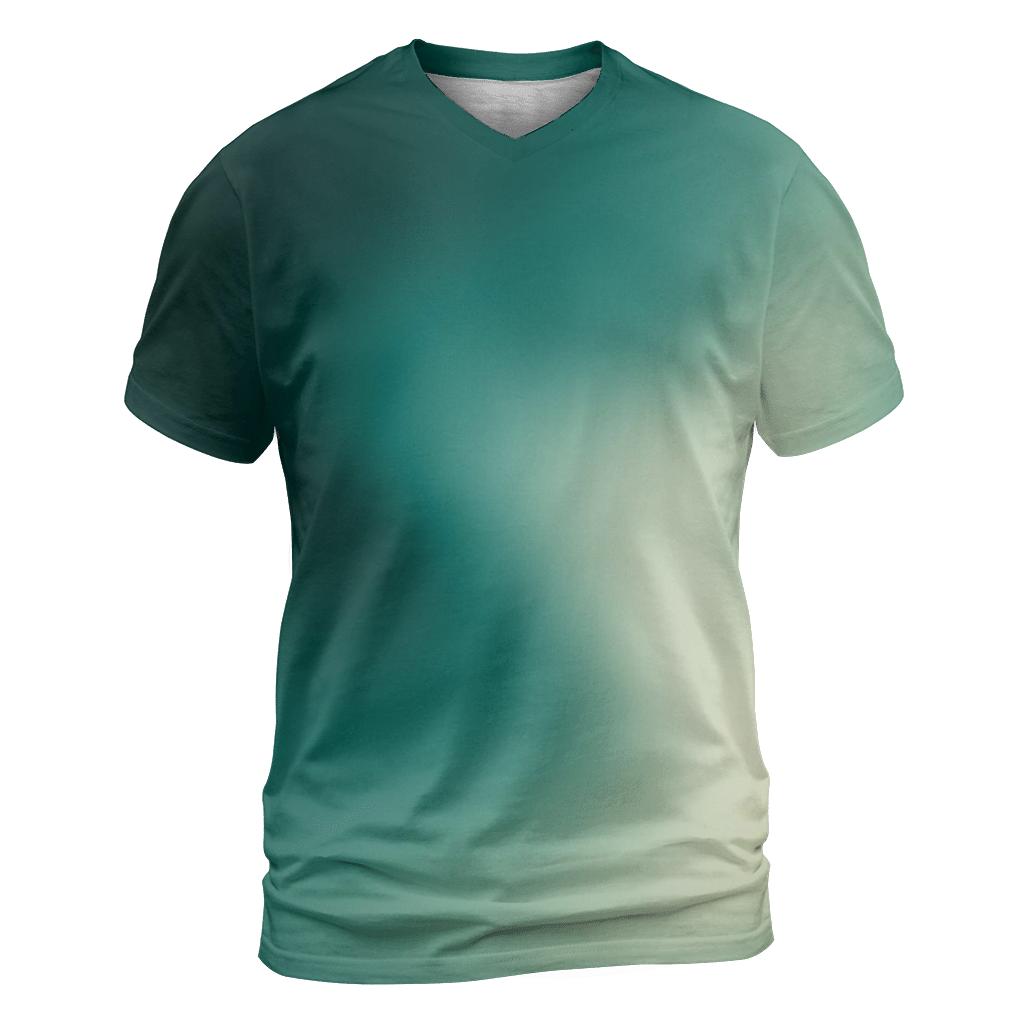 Velvet Jade Fade Gradient custom all-over print shirts